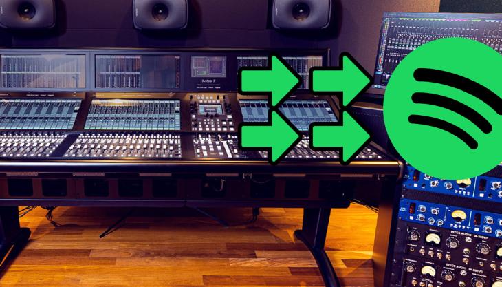 Ivre, il s'achète une SSL pour exporter un preset sur Spotify